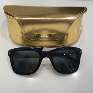 Tory Burch sunglasses.